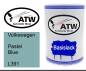 Preview: Volkswagen, Pastel Blue, L391: 500ml Lackdose, von ATW Autoteile West.